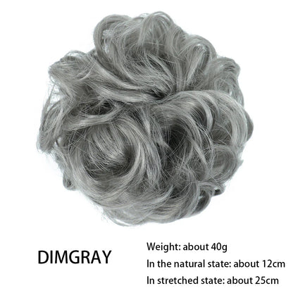 Messy Chignon Donut Hair Bun Pad - Effortless Elegance Hair Accessory for Stylish Buns