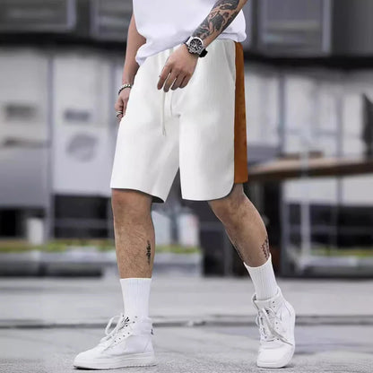 Loose Summer Outdoor Casual Pants for Men in a variety of colors, including white, black, light gray, sapphire blue, and apricot.