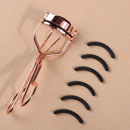Premium Rose Gold Eyelash Curler for Effortlessly Curled, Voluminous Lashes