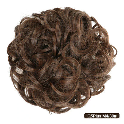 Messy Chignon Donut Hair Bun Pad - Effortless Elegance Hair Accessory for Stylish Buns