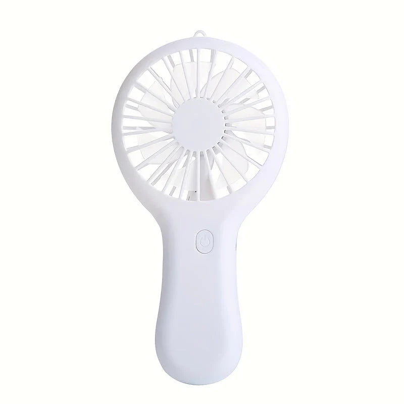 Compact 800mAh Rechargeable Pocket Fan in Blue Color - A Portable, Powerful and Convenient Personal Cooling Device