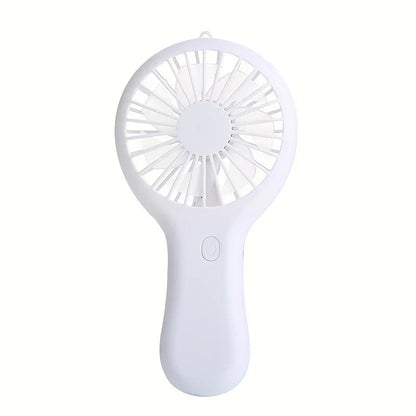 Compact 800mAh Rechargeable Pocket Fan in Blue Color - A Portable, Powerful and Convenient Personal Cooling Device
