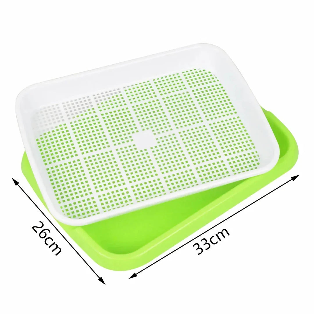 EasyGrow Hydroponic Microgreens & Sprouting Tray - Grow fresh, nutrient-dense microgreens and sprouts at home