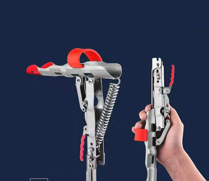 Automatic Sea Fishing Rod Holder with Stainless Steel Construction and Universal Turret Design