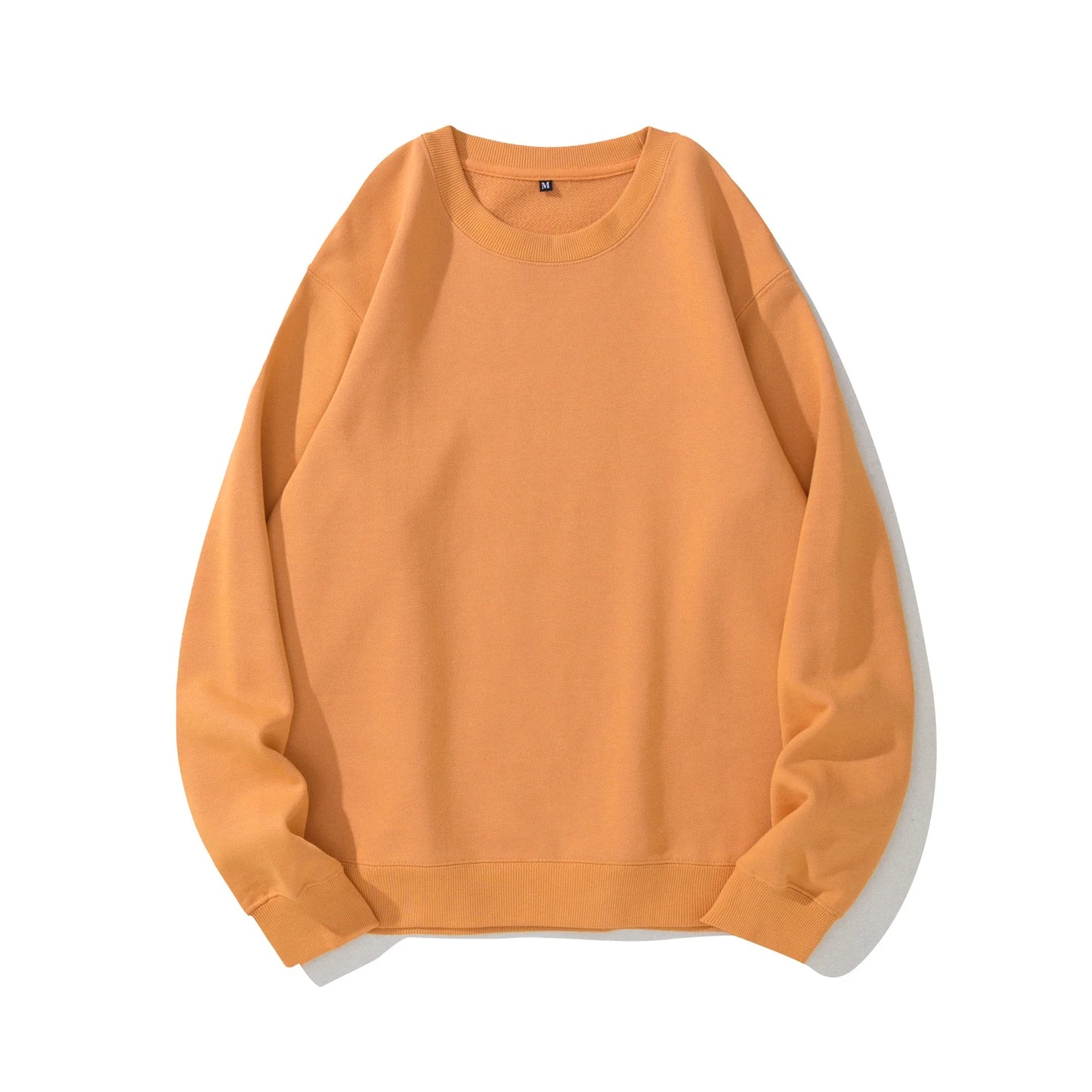 Heavyweight knit pullover sweater in various solid colors, perfect for couples to wear together