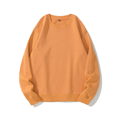 Heavyweight knit pullover sweater in various solid colors, perfect for couples to wear together