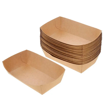 Disposable pet feeding bowls made from eco-friendly materials, perfect for hassle-free feeding at home or on the go