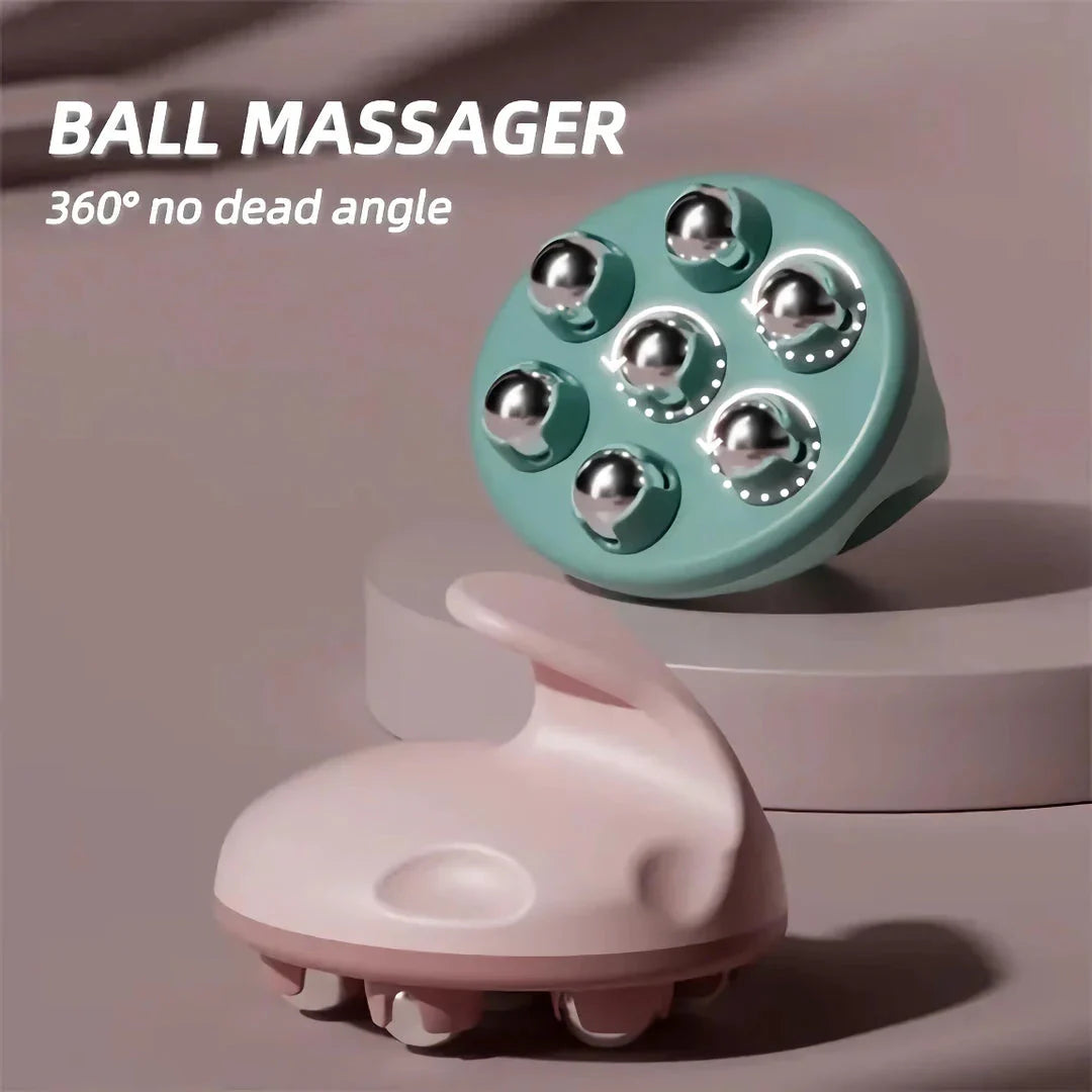 Full-Body Relaxation Massage Roller in Blue Color for Slimming, Muscle Relief, and Relaxation