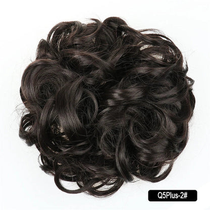 Messy Chignon Donut Hair Bun Pad - Effortless Elegance Hair Accessory for Stylish Buns