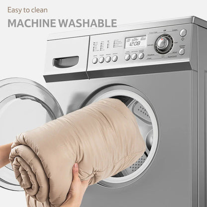 Cozy and comfortable cotton sleeping bag liner for outdoor camping, hiking, and backpacking adventures