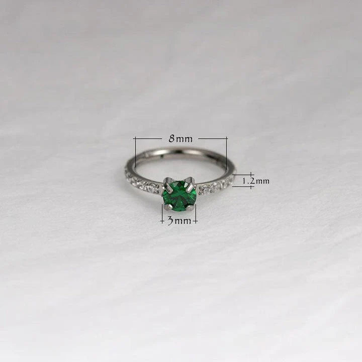 Elegant gold-tone micro zircon stud earrings with a sleek, modern design