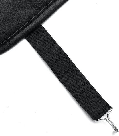 Luxury multi-pocket leather car back seat organizer in various colors for improved organization and style in your vehicle