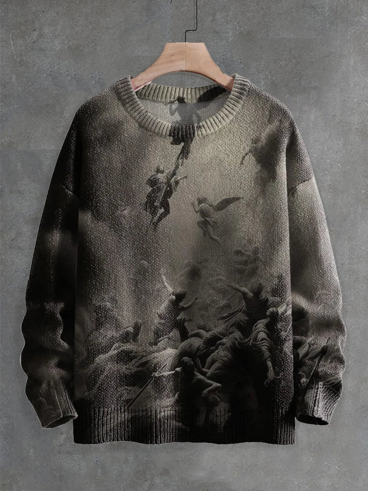 Ghostly Halloween sweater with playful ghost design, available in a variety of colors and sizes