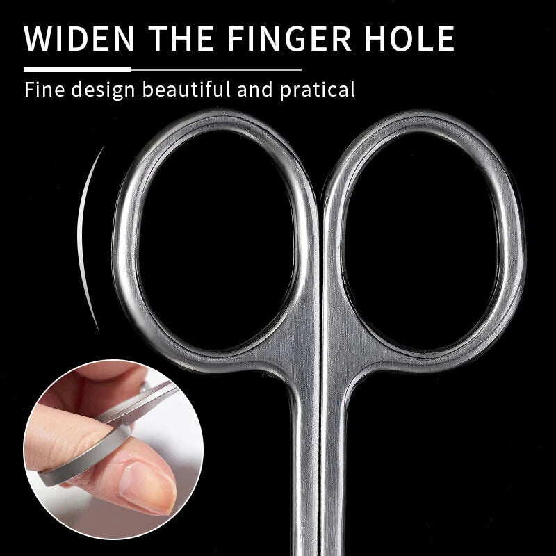 Premium Stainless Steel Cuticle Nipper and Groomer Kit for Salon-Quality Manicures and Grooming at Home