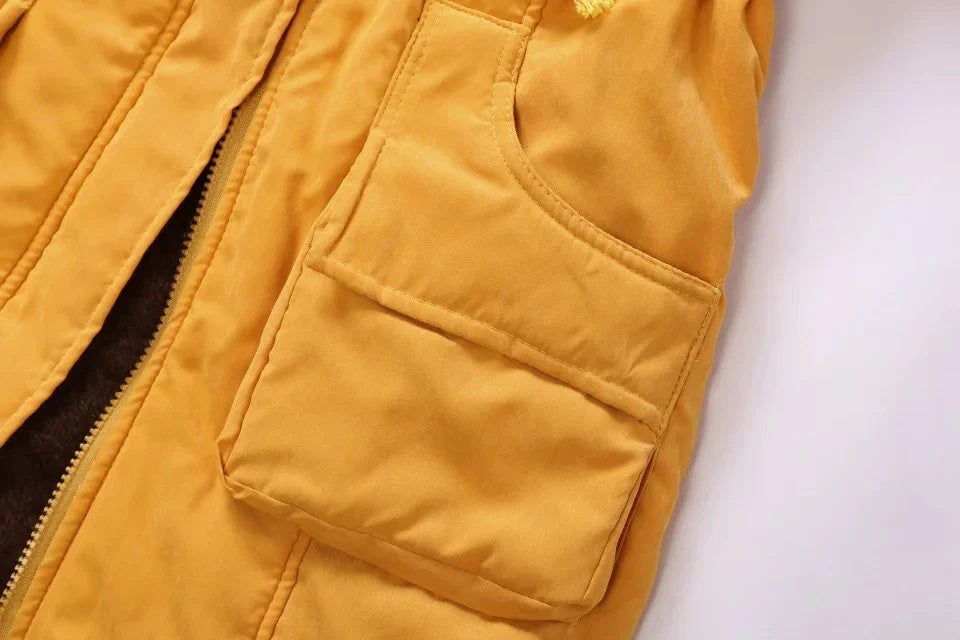 A warm and comfortable winter jacket with premium insulation and a sleek, modern design