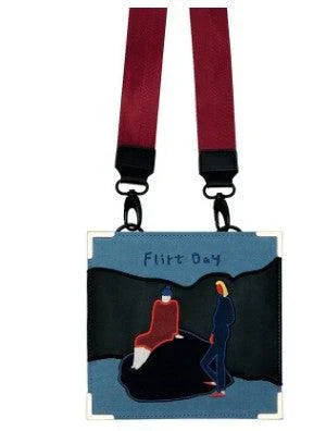 Outdoor Embroidery Knapsack with Customizable Panels and Ample Storage Space for Art Supplies