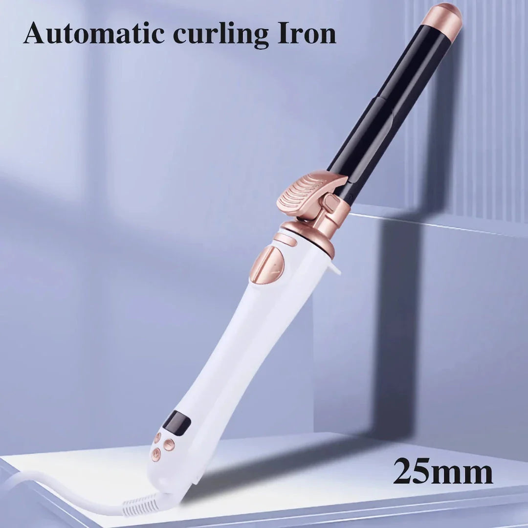25mm Automatic Curling Iron with 360-Degree Rotation - Professional Hair Styler for creating beautiful, salon-quality curls