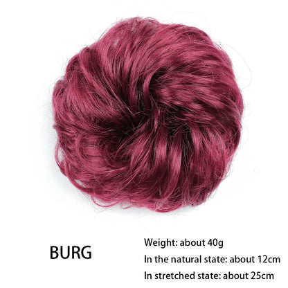 Messy Chignon Donut Hair Bun Pad - Effortless Elegance Hair Accessory for Stylish Buns