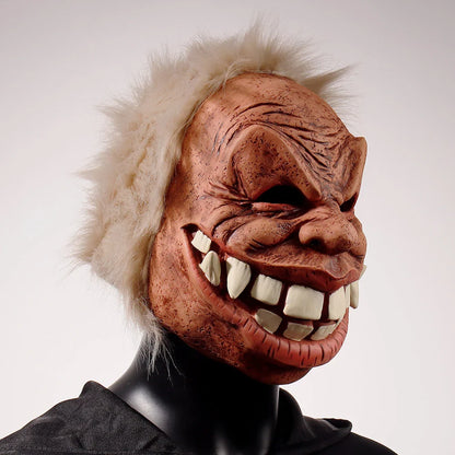 Funny Bucktoothed Old Man Latex Mask for Halloween, Costume Parties, and Pranks