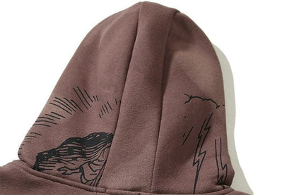 Cozy loose knit sweaters in a rich coffee color with a relaxed, oversized fit for ultimate comfort and style.