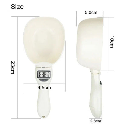 Precision Pet Food Measuring Scale with LED Display for Accurate Portion Control and Healthy Pet Feeding