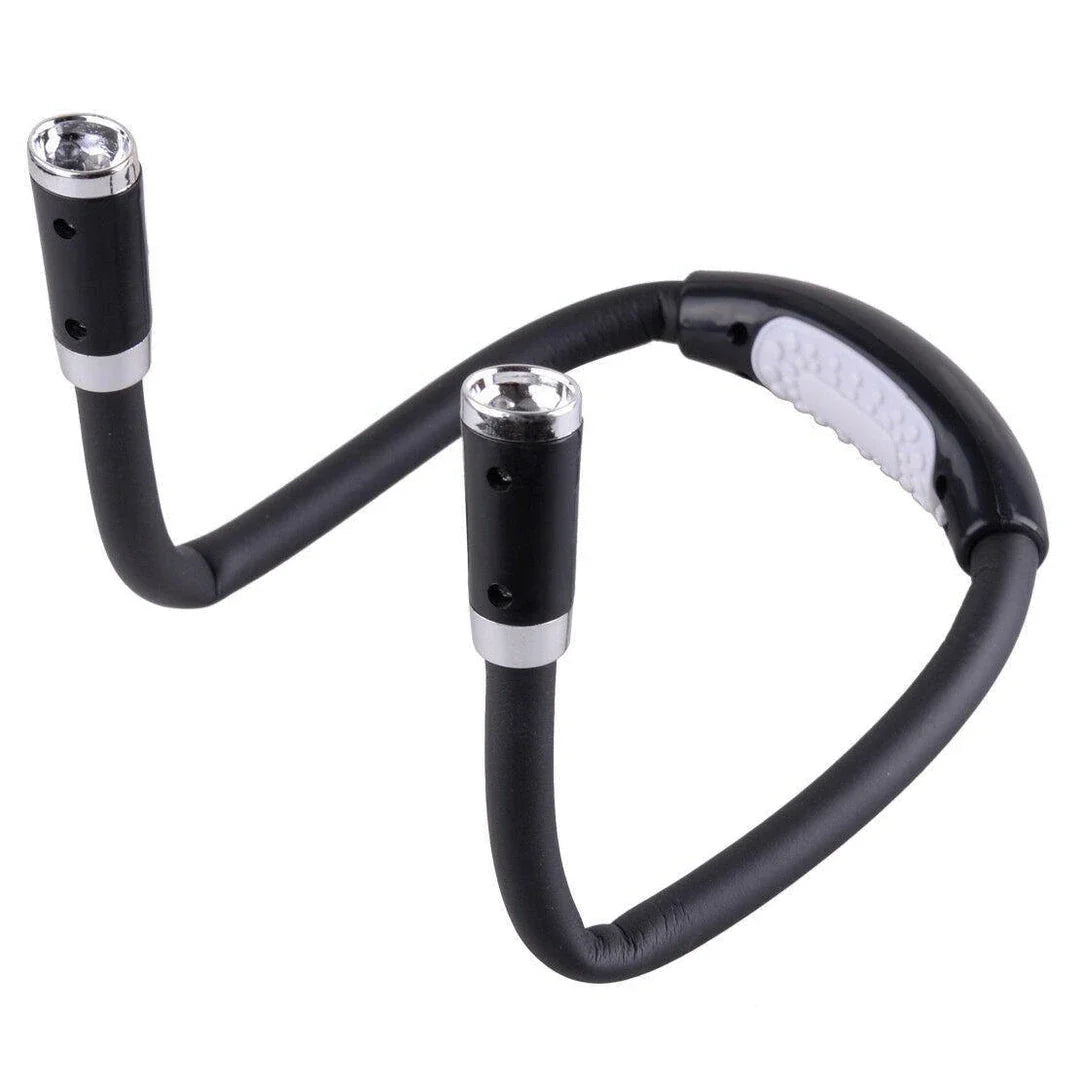 Adjustable Neck LED Reading Light with Flexible Gooseneck Design and Customizable Lighting Modes