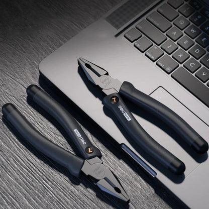 Trendha 7-Inch Multifunctional Pliers - Heavy-Duty Wire Cutter, Stripper, and Diagonal Pliers