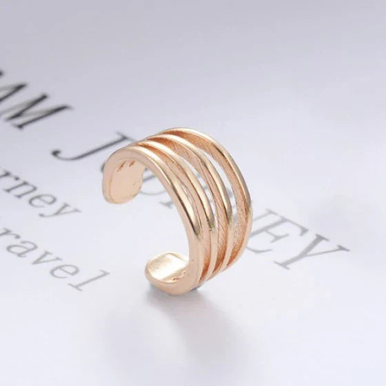 Hhomeenjoy US Elegant Multilayered Ear Cuff - Premium Accessory for Chic Looks