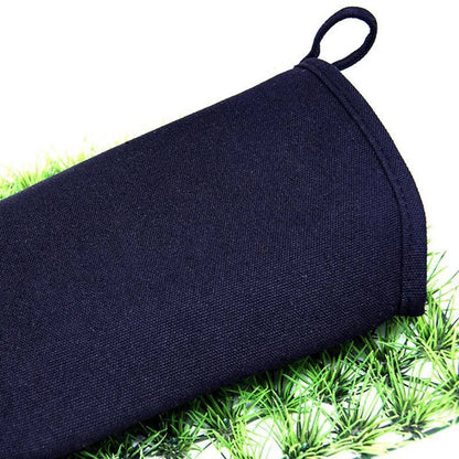 Premium heat-resistant oven gloves with silicone and cotton construction, designed for safe and comfortable handling of hot cookware in the kitchen