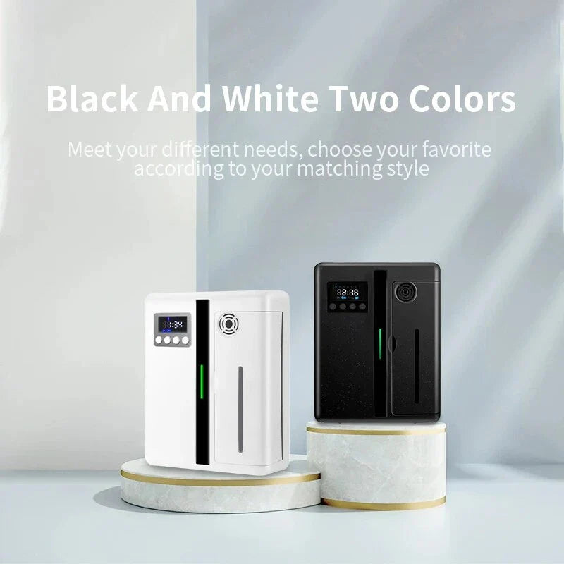 Natural Serenity 160ML Electric Essential Oil Diffuser for Home and Office Use, Featuring Automatic Spray, Whisper-Quiet Operation, and Durable Construction