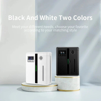 Natural Serenity 160ML Electric Essential Oil Diffuser for Home and Office Use, Featuring Automatic Spray, Whisper-Quiet Operation, and Durable Construction