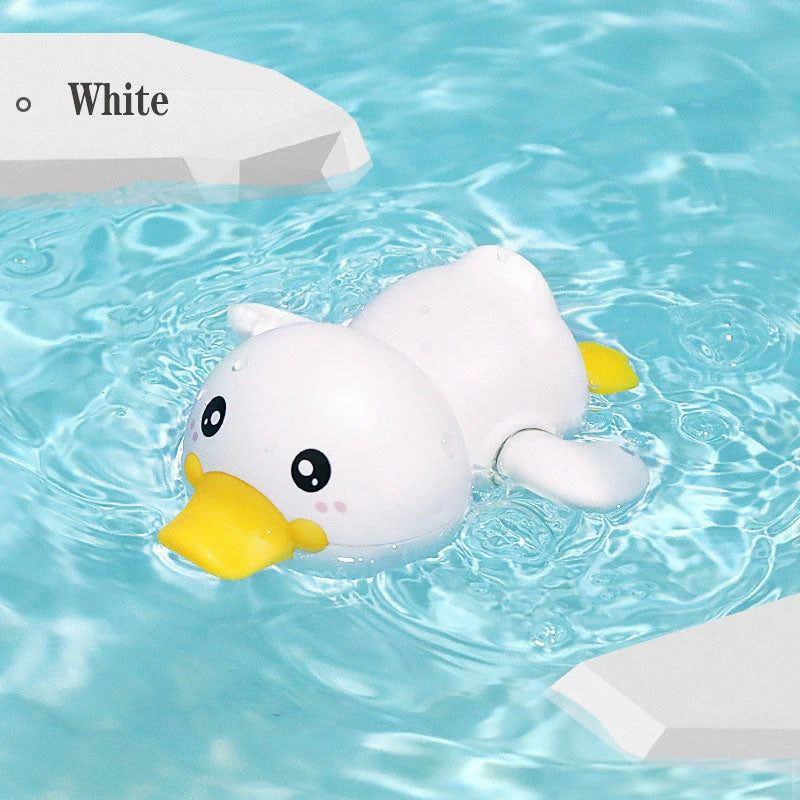 Hhomeenjoy US Charming Clockwork Bathing Ducks - Fun Bath Time Companions for 0-6 Years