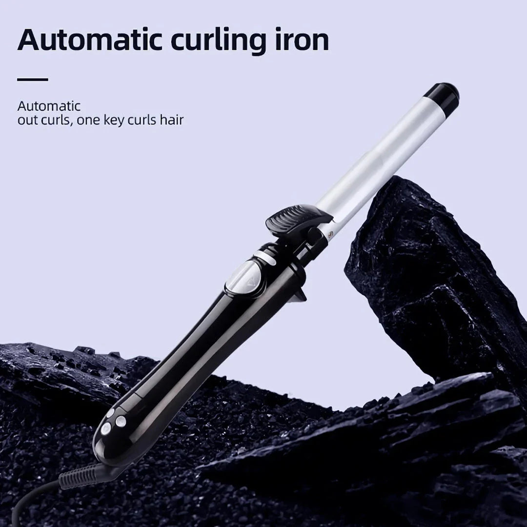 25mm Automatic Curling Iron with 360-Degree Rotation - Professional Hair Styler for creating beautiful, salon-quality curls
