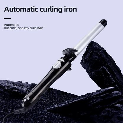 25mm Automatic Curling Iron with 360-Degree Rotation - Professional Hair Styler for creating beautiful, salon-quality curls
