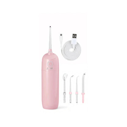 Portable Multicolor Water Flosser with USB Rechargeable Dental Water Jet for Optimal Oral Hygiene