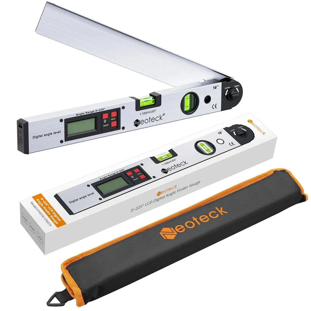 LCD Digital Protractor Spirit Level with Angle Finder and Gauge Meter