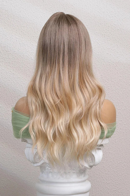 Premium 24-inch long wave lace front wig with 150% density, featuring a natural-looking lace front and elegant waves for a head-turning look.