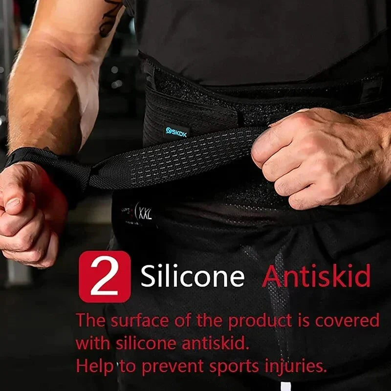 Adjustable Non-Slip Weightlifting Wrist Straps for Gym and Fitness - Secure Your Grip, Protect Your Wrists, and Elevate Your Workout