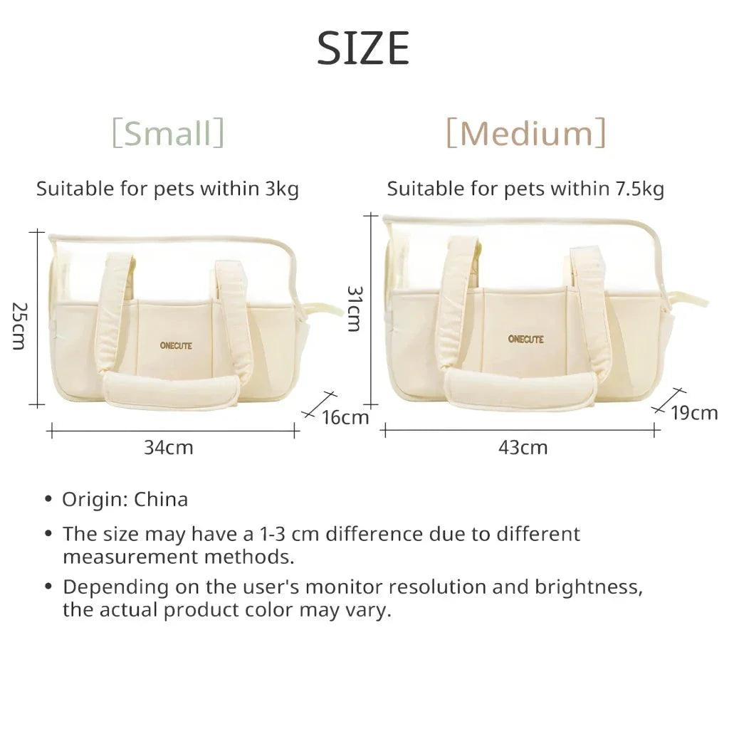 Breathable pet travel backpack for small dogs, designed for comfortable and hands-free outdoor adventures