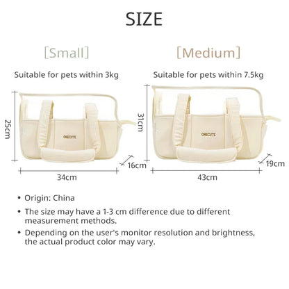 Breathable pet travel backpack for small dogs, designed for comfortable and hands-free outdoor adventures