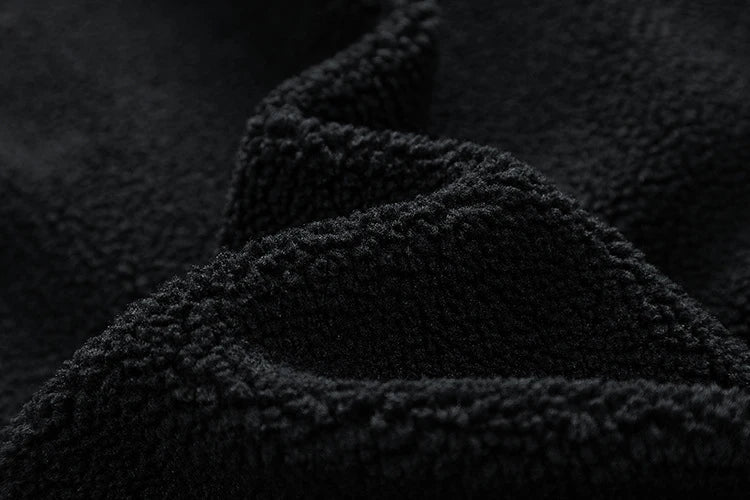 A cozy and stylish men's fleece jacket with a standing collar and convenient side pockets, available in a range of classic colors.