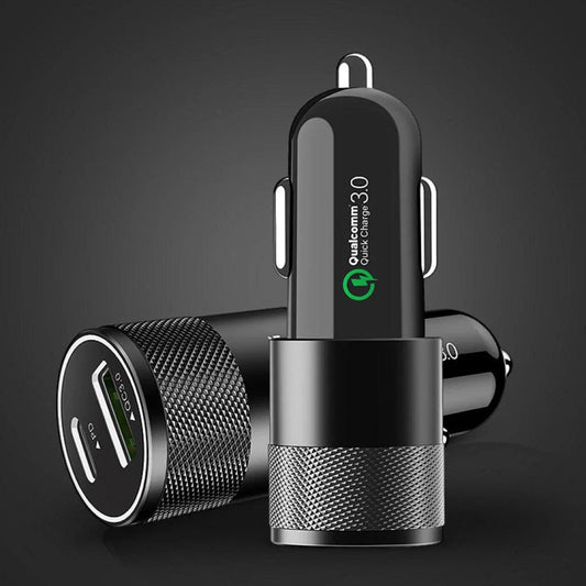 Dual Power Delivery and USB-C Charger with multiple ports for fast charging smartphones, tablets, and other devices