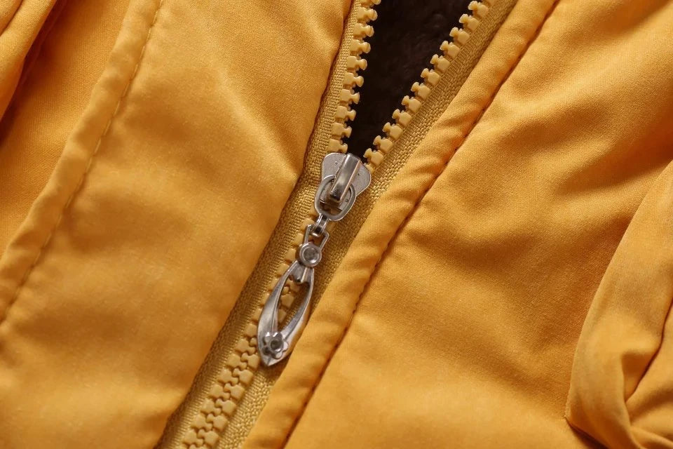 A warm and comfortable winter jacket with premium insulation and a sleek, modern design