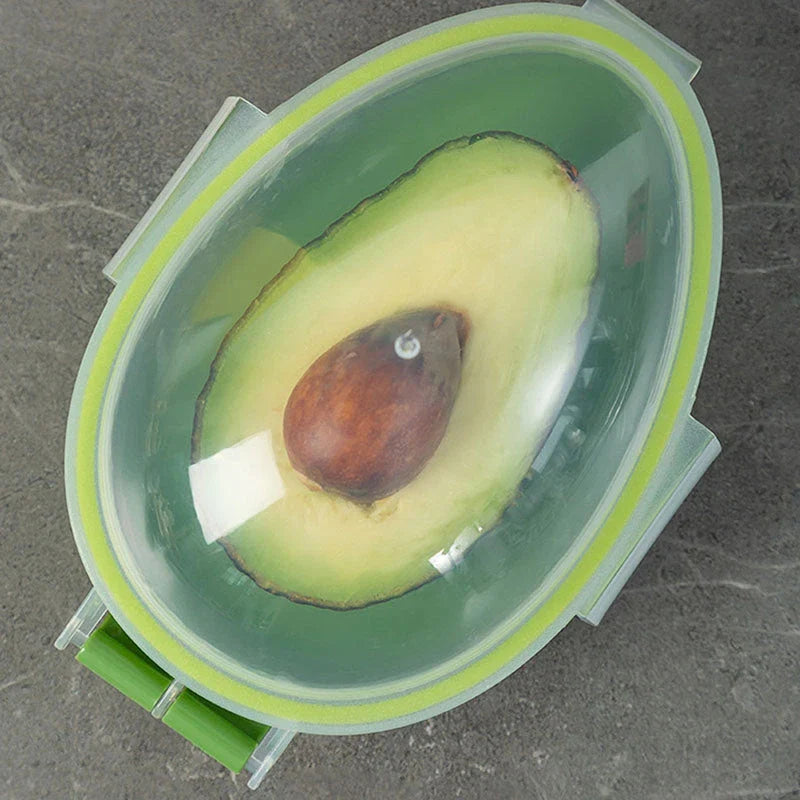 Hhomeenjoy Compact Avocado Storage Container - Keep Avocados Fresh Longer