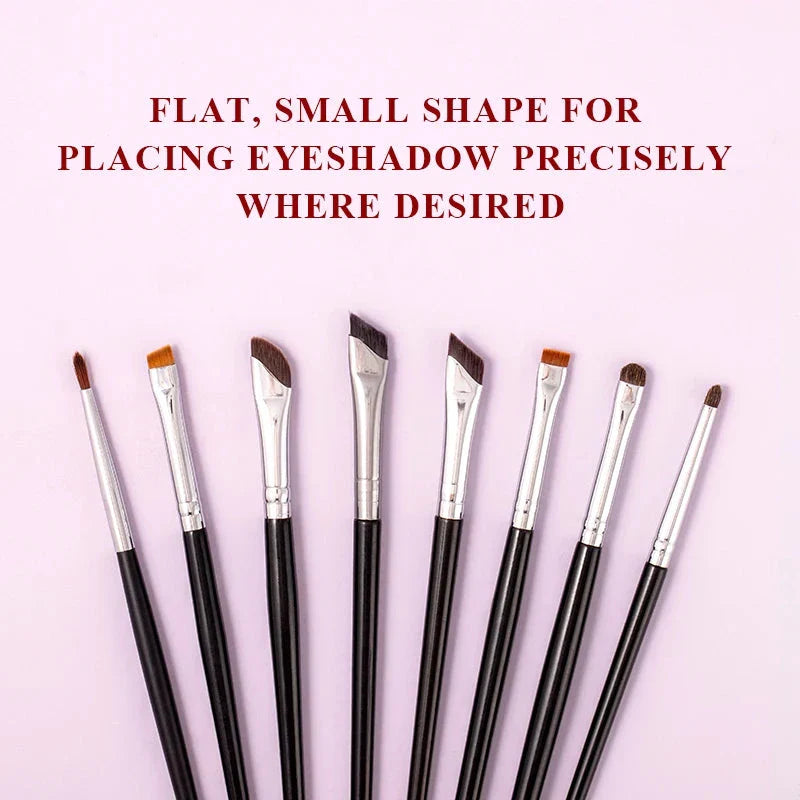 Hhomeenjoy Premium 4-Piece Synthetic Eye Makeup Brush Set for Flawless Application