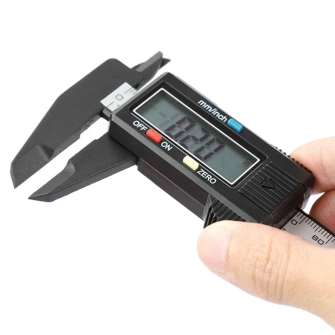 Digital Vernier Caliper with Precise Measurements and Large LCD Display for Professional and DIY Use