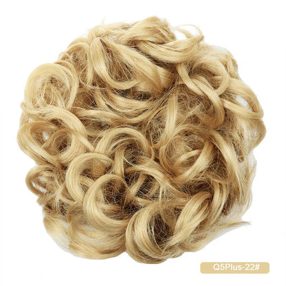 Messy Chignon Donut Hair Bun Pad - Effortless Elegance Hair Accessory for Stylish Buns
