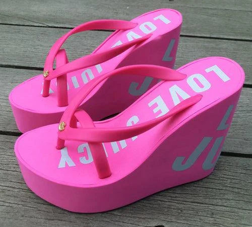 Stylish non-slip beach heels for women, featuring a super high 11cm heel and a variety of color options