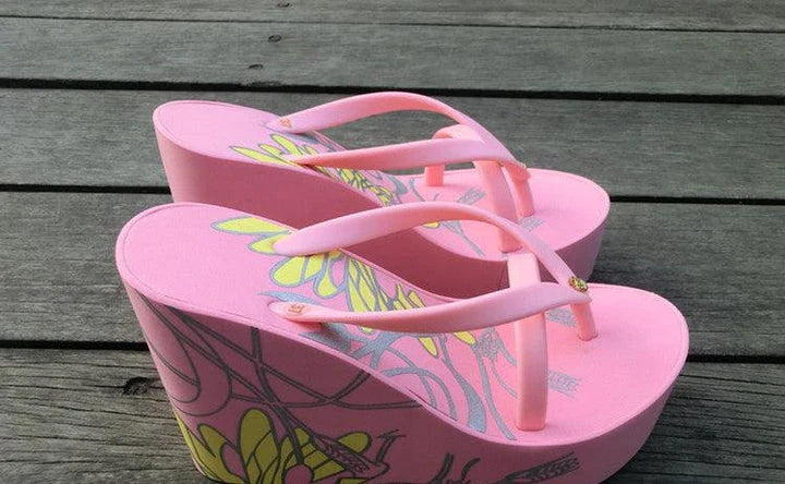 Stylish non-slip beach heels for women, featuring a super high 11cm heel and a variety of color options