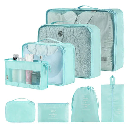 Stylish and practical home storage bags in various solid colors, designed to neatly organize your closets, shelves, and living spaces.